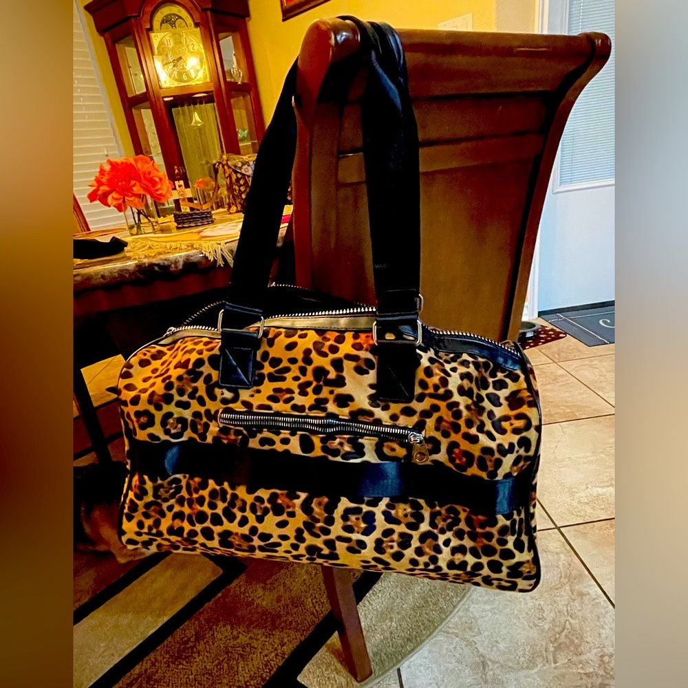 Animal Print Duffle Bag NWOT Unbranded